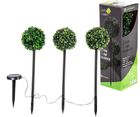 Saska Garden, zestaw lamp solarnych, 27 LED, 3 szt.