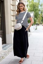 Saszetka na biodro, nerka, beżowa, skóra ekologiczna, Rovicky