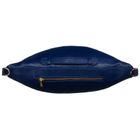 Saszetka na biodro, nerka, granatowa, Peterson
