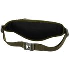 Saszetka na biodro, nerka, zielona, Peterson