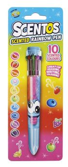 Scentos, Pachnący długopis żelowy, 10 kolorów