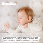 Sensillo, Dmuchawce, prześcieradło drukowane, beżowe, 60-120 cm