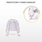 Sensillo, Gałązka, gniazdko niemowlęce, kokon, muślin, zielony, 80-45 cm