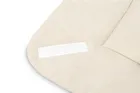 Sensillo, rożek niemowlęcy, flying teddy beige, 75-75 cm