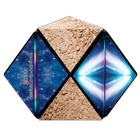 Shashibo, kostka magnetyczna, łamigłówka, Moon