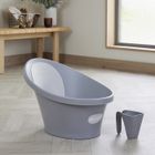 Shnuggle, kubek do mycia głowy dziecka, pebble grey