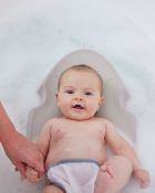 Shnuggle, leżaczek do kąpieli noworodka, taupe