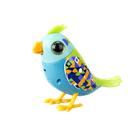 Silverlit, DigiBird, ćwierkający ptaszek, zabawka interaktywna, Blue