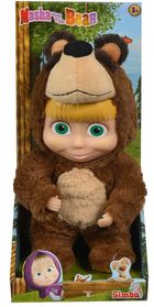 Simba, Masza i Niedźwiedź, lalka Masza w przebraniu Miszy, 2w1, 24 cm