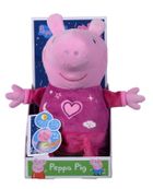 Simba, Świnka Peppa, maskotka z kołysanką i lampką, 25 cm