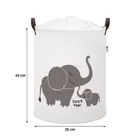 Sipo, kosz na zabawki XL, bawełniany, wodoodporny, zamykany na ściągacz, Koala