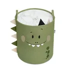 Sipo, kosz na zabawki XXL, wersja premium, zamykany na ściągacz, Dino