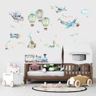 Sipo, naklejki na ścianę do pokoju dziecięcego, Samoloty i balony