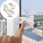 Sipo, zestaw blokad do drzwi i okien przesuwnych, 2 szt.