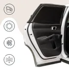 Sipo, zestaw elastycznych osłon przeciwsłonecznych XL do samochodu, 2 szt.