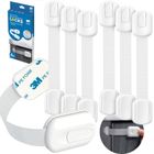 Sipo, zestaw zabezpieczeń do szaf i szuflad z regulacją, 6 szt.