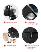 Skip Hop, Forma, torba do wózka, plecak, sage