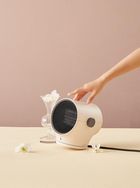Smart Frog, Smartfrog, termowentylator obrotowy z funkcją chłodzenia, KW-CH200, kremowy