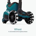 SmarTrike, Xtend Scooter + Ride-on, hulajnoga-jeździk 4w1, Teal