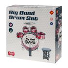 Smiki, duża perkusja z krzesełkiem, zabawka muzyczna