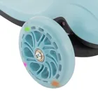 Smiki, hulajnoga 3-kołowa z siedzeniem, niebieska