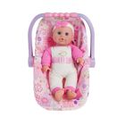 Smiki, lalka bobas w foteliku samochodowym, 33 cm