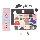 Smiki, Mądra Sówka, Moda, puzzle magnetyczne, 50 elementów