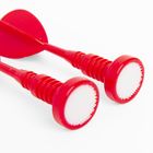 Smiki, tarcza z rzutkami, gra zręcznościowa