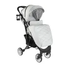Smiki, Thunder Pro, wózek spacerowy, czarna rama, szaro-srebrny