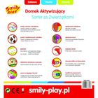 Smily Play, grający domek z sorterem, zabawka interaktywna