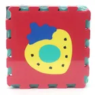 Smily Play, mata piankowa, owoce i warzywa, 10 elementów