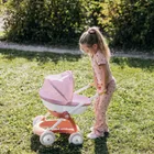 Smoby, Baby Nurse, głęboki wózek dla lalek, różowy