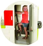 Smoby, Domek ogrodowy, Duplex