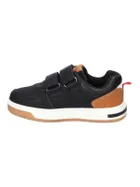 Sneakersy chłopięce, czarne, skórzana wkładka, American Club