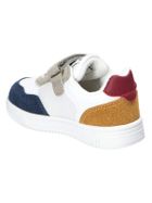 Sneakersy chłopięce, granatowe, skórzana wkładka, American Club