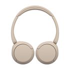 Sony, słuchawki, beżowe, WH-CH520