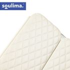 Soulima, lusterko kosmetyczne, rozkładane, LED