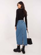 Spódnica jeansowa damska, niebieska, Sublevel