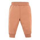 Spodnie dresowe chłopięce, brązowe, Jump, Eevi