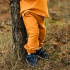 Spodnie dresowe dziecięce, musztardowe, Eevi