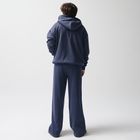 Spodnie dresowe z szeroką nogawką wide oversize NOWEAR