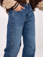 Spodnie jeansowe damskie, balloon, niebieskie, Sublevel