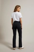 Spodnie jeansowe damskie, czarne, Moodo