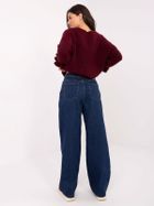 Spodnie jeansowe damskie, granatowe, Sublevel