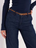 Spodnie jeansowe damskie, granatowe, Sublevel