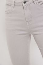 Spodnie materiałowe damskie, szare, Moodo