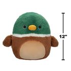 Squishmallows, Fuzzamallows, Avery, Mallard Duck, kaczka krzyżówka, maskotka, 30 cm