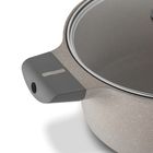 Starke Pro, Stoneware Marble, zestaw garnków z pokrywką i patelnia, 10 elementów