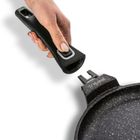 Starke, Svart Marble, patelnia do naleśników, 24 cm