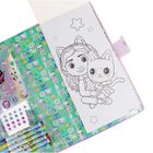 Starpak, Koci Domek Gabi, zestaw kreatywny: kolorowanka, naklejki, kredki, diamenciki